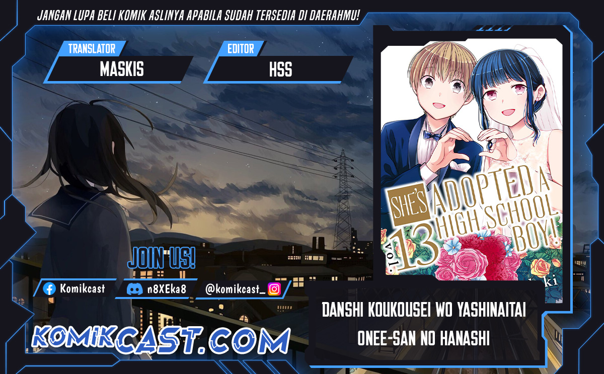 Danshi Koukousei wo Yashinaitai Onee-san no Hanashi Chapter 330 Bahasa Indonesia